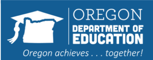 Oregon Department of Education, Oregon achieves...together!