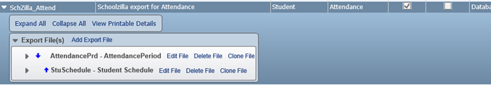 an example of the files